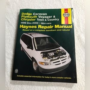 Vintage Haynes Auto Repair Manual 30011 Dodge Caravan Plymouth Chrysler …
